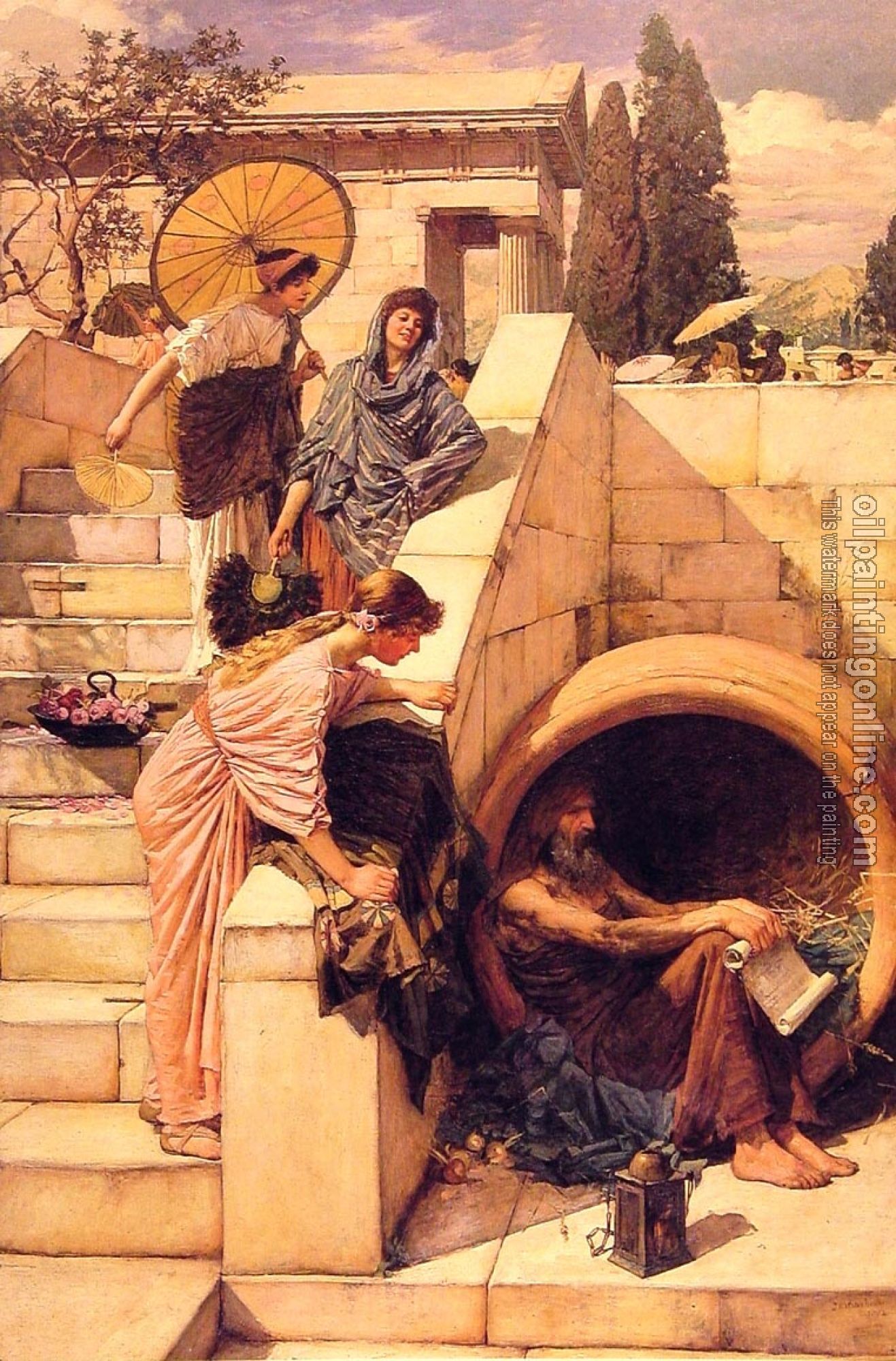 Waterhouse, John William - Diogenes